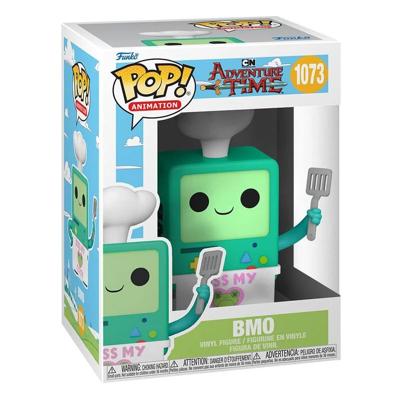 Adventure Time POP! Animation Vinyl figurine BMO Kiss my Cook 9 cm