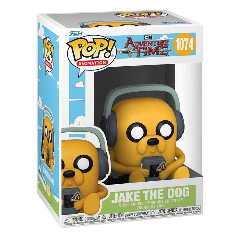 Adventure Time POP! Animation Vinyl figurine Jake with Cassette Player 9 cm