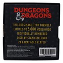 Dungeons & Dragons médaillon Amulet Of Health Limited Edition (plaqué or)