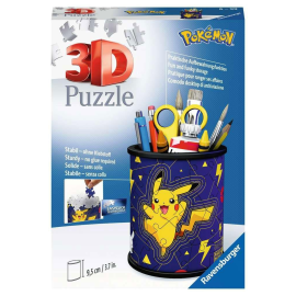  Pokémon puzzle 3D Pot à crayons (54 pièces)