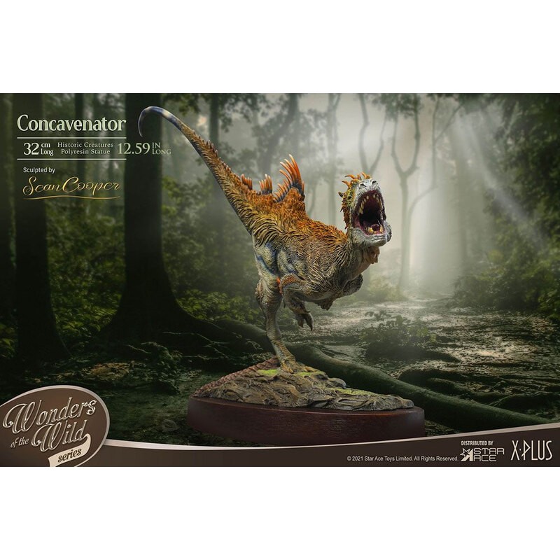 Wonders of the Wild statuette Concavenator Deluxe Version 25 cm