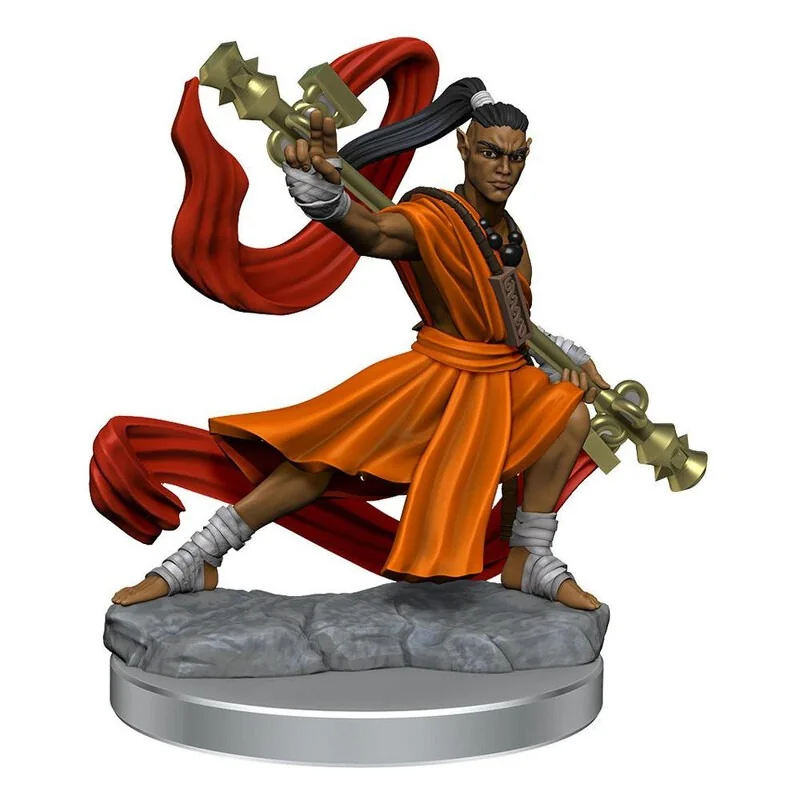 Dungeons & Dragons Frameworks miniature Model Elf Monk Male