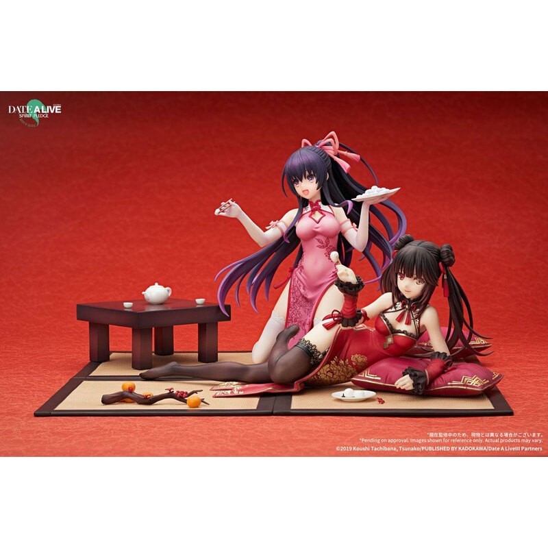 Date A Live: Spirit Pledge statuette PVC 1/7 Tohka Yatogami New Year Mandarin Gown Ver. 15 cm