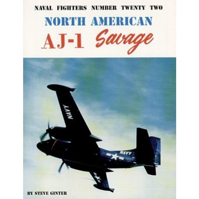 Livre North American AJ Savage 130 pages