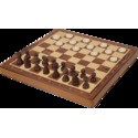 Jeu d'échecs et de dames pliable