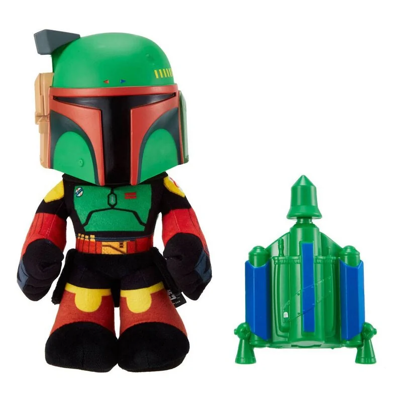 Star Wars: The Book of Boba Fett peluche électronique Voice Cloner Boba Fett 30 cm