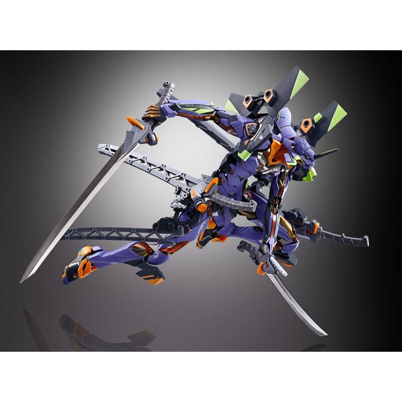 Accessoires pour figurines Neon Genesis Evangelion accessoires Metal Build Weapon Set for Evangelion