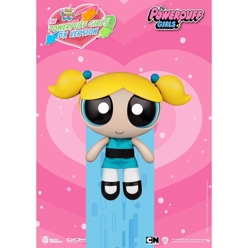 Les Supers Nanas figurines Dynamic Action Heroes 1/9 Blossom, Bubbles & Buttercup Deluxe 14 cm