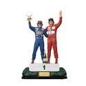 Ayrton Senna statuette 1/10 Deluxe Art Scale Alain Prost & Ayrton Senna (The Last Podium 1993) 27 cm