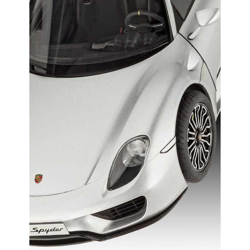 REVELL Model Set Porsche 918 Spyder Maquette à Construire, à Coller et à  Peindre, Avec Accessoires