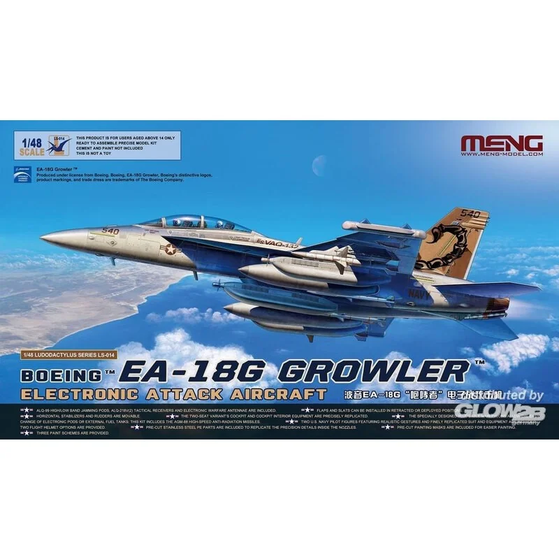 Avion d'attaque électronique Boeing EA-18G Growler