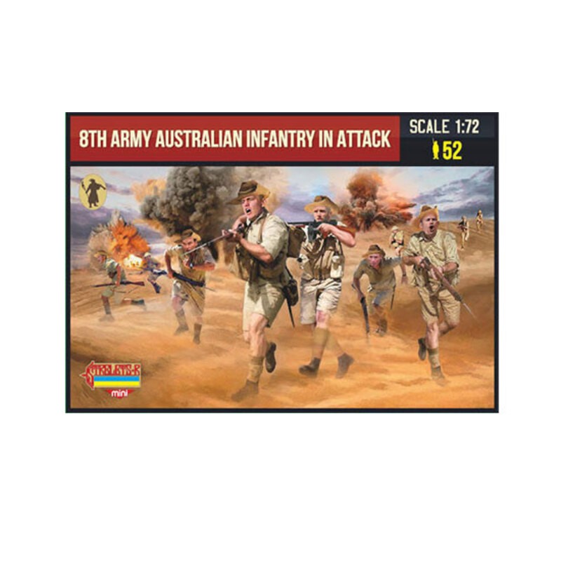 Figurine 8th Australian Infantry in Attack