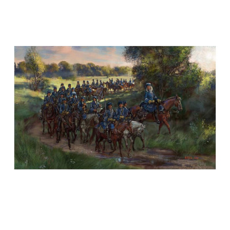 Figurine French Dragoons on the March