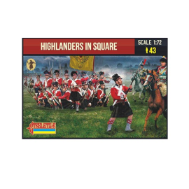 Figurine Highlanders in Square