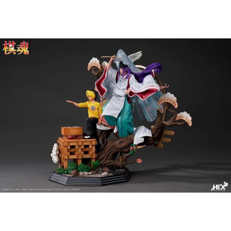 Hikaru no Go statuette 1/6 Shindou Hikaru & Fujiwara no Sai: The Divine Move 52 cm