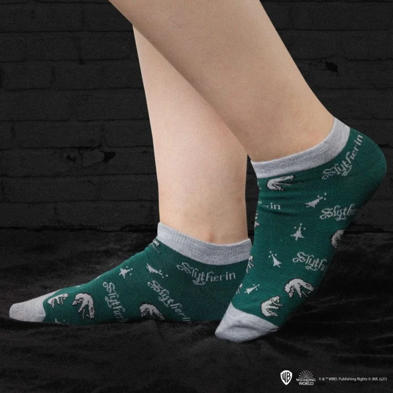 Harry Potter pack 3 paires de socquettes Slytherin