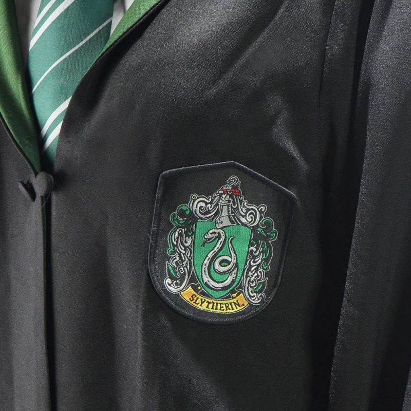 Harry Potter Wizard Robe Cloak Slytherin XL