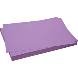 Papier cartonné coloré, violet, 50x70 cm, 270 gr, 10 flles/ 1 Pq.