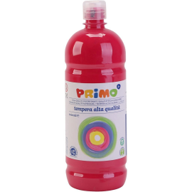  Peinture scolaire PRIMO, rouge primaire, mate, 1000 ml/ 1 flacon