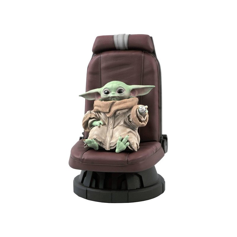 SW Star Wars Mandalorian The Child In Chair Statue 30cm