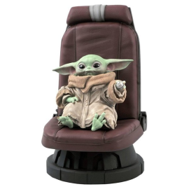 SW Star Wars Mandalorian The Child In Chair Statue 30cm