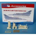 Kit de conversion de nez de caméra IAI Kfir RC-2 / Tsniut (conçu pour être utilisé avec les kits de modèles Avant grade et Kinet