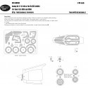 Masques kabuki Sukhoi Su-17M3/Su-22M4 BASIC verrière d'avion, roues, nez, feux (conçu pour être utilisé avec les kits Eduard, KP