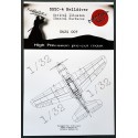 Masque de peinture Curtiss SB2C-4 Helldiver 3D/illusion d'optique pour surfaces de contrôle (conçu pour être utilisé avec les ki