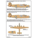 Décal Consolidated B-24D Liberator 343 BS 98 BG - CO 41-11913/42-40364 'Blanche Neige et les Sept Nains' - versions I & II