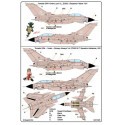 Décal Tempête du désert Panavia Tornado GR.1B 'Foxy Killer' FK, ZA465 16 Squadron Tabuk 1991. GR.4 'Debbie'