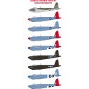 Décal USAAF Mosquitos Plusieurs options de marquage pour de Havilland Mosquito dans le service USAAF de la Seconde Guerre mondia