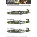 Décal Ensemble d'identification de numérotation et de lettrage B-24 Liberator consolidé (finition camouflage)