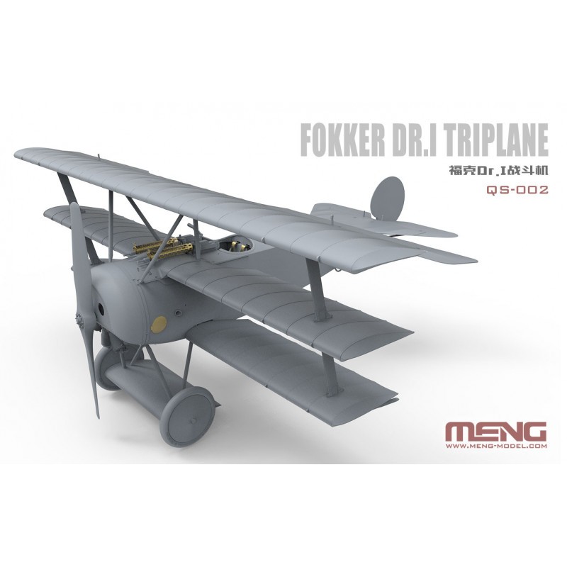 Fokker Dr.I Triplane piloté par Manfred von Richthofen, le "Baron Rouge"