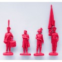 Figurines historiques Armes d'épaule debout d'infanterie russe