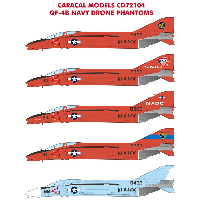 Décal McDonnell QF-4B Marine Drone Fantômes