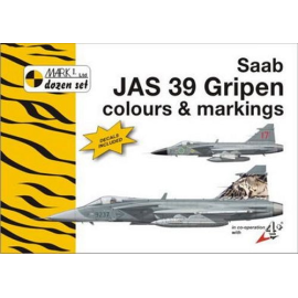  Saab JAS-39 Gripen C&M + décalcomanies