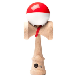 KENDAMA - Kaizen 3.0 SHIFT bicolor - Rouge/Blanc - Grip