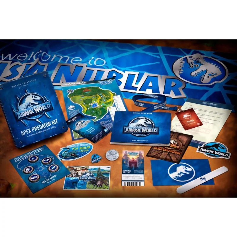 Jurassic World coffret cadeau Apex Predator Kit