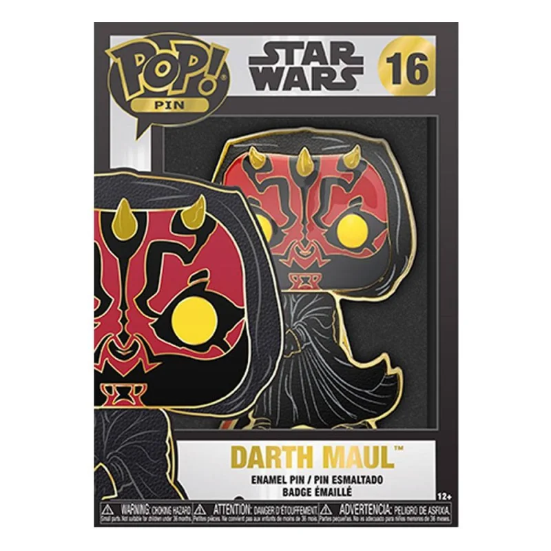 Star Wars POP! Pin pin's émaillé Darth Maul 10 cm