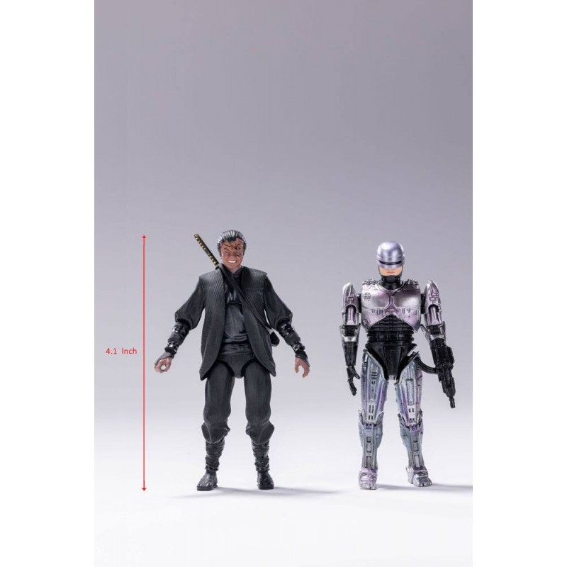 Robocop 3 figurines 1/18 Robocop VS Otomo 10 cm