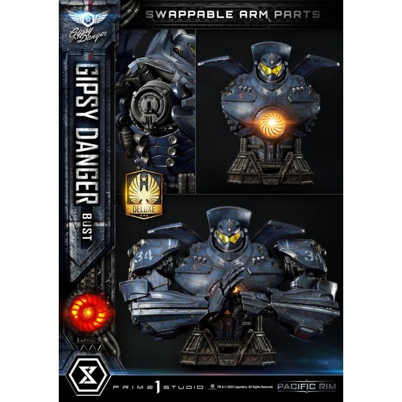 Pacific Rim buste 1/1 Gipsy Danger Deluxe Ver. 74 cm