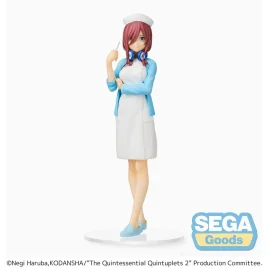 The Quintessential Quintuplets 2 statuette PVC SPM Miku Nakano Nurse Ver. 21 cm