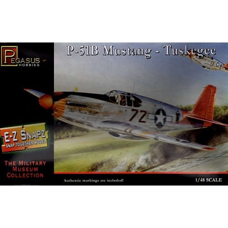 North American P-51B Mustang : Aviateurs de Tuskegee (à clipser - snap together) 