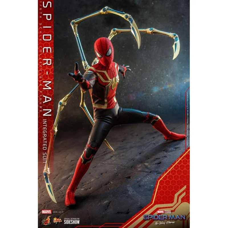 Spider-Man: No Way Home figurine Movie Masterpiece 1/6 Spider-Man (Integrated Suit) 29 cm