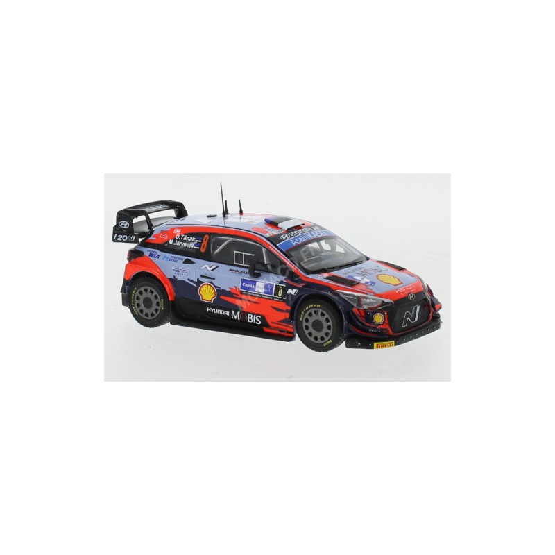 HYUNDAI I20 COUPE WRC 8 TÄNAK/JÄRVEOJA RALLYE ARCTIC FINLANDE 2021