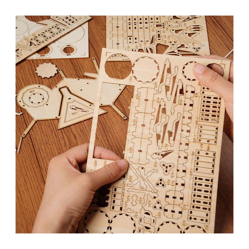 Robotime - Maquette Maquettes en bois - Modélisme - DIY - Puzzle