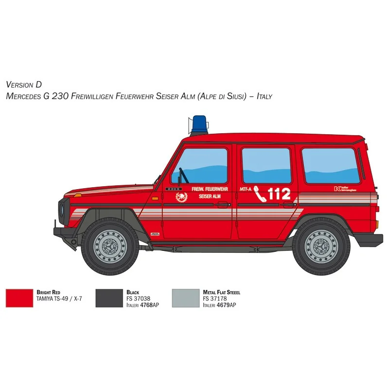 Mercedes G230 Pompiers