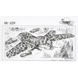 Maquette d'avion Messerschmitt Me 329 avec décalques 