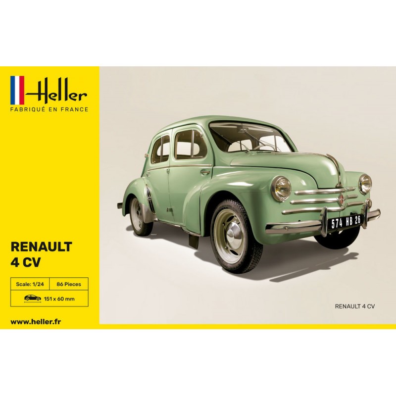 Maquette de voiture Renault 4CV