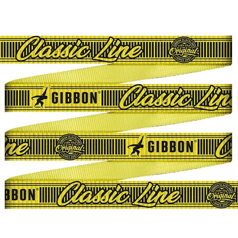 SET SLACKLINE CLASSIQUE - GIBBON - 15m